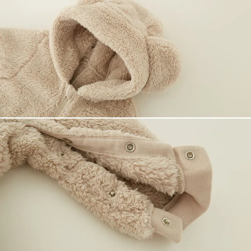 Infant Snuggle Suit: Seasons Delight Fleece Jumpsuit